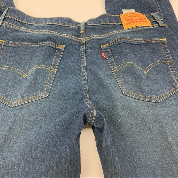 Levi’s 514 Straight Fit Denim Jeans Size 36/32 - Picture 8 of 14